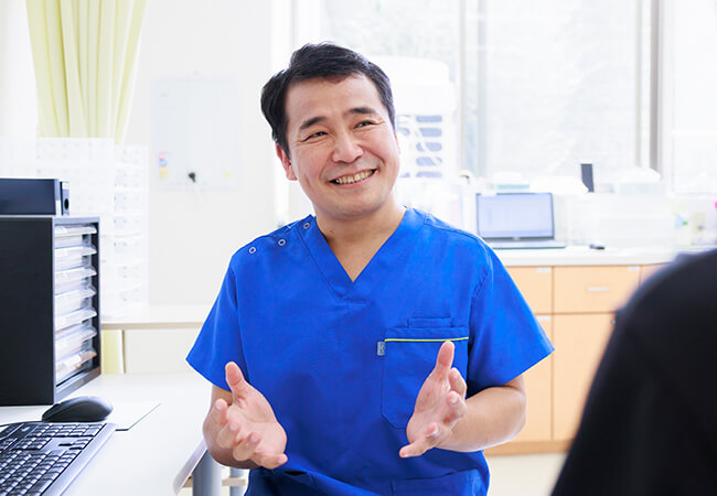 診察の様子